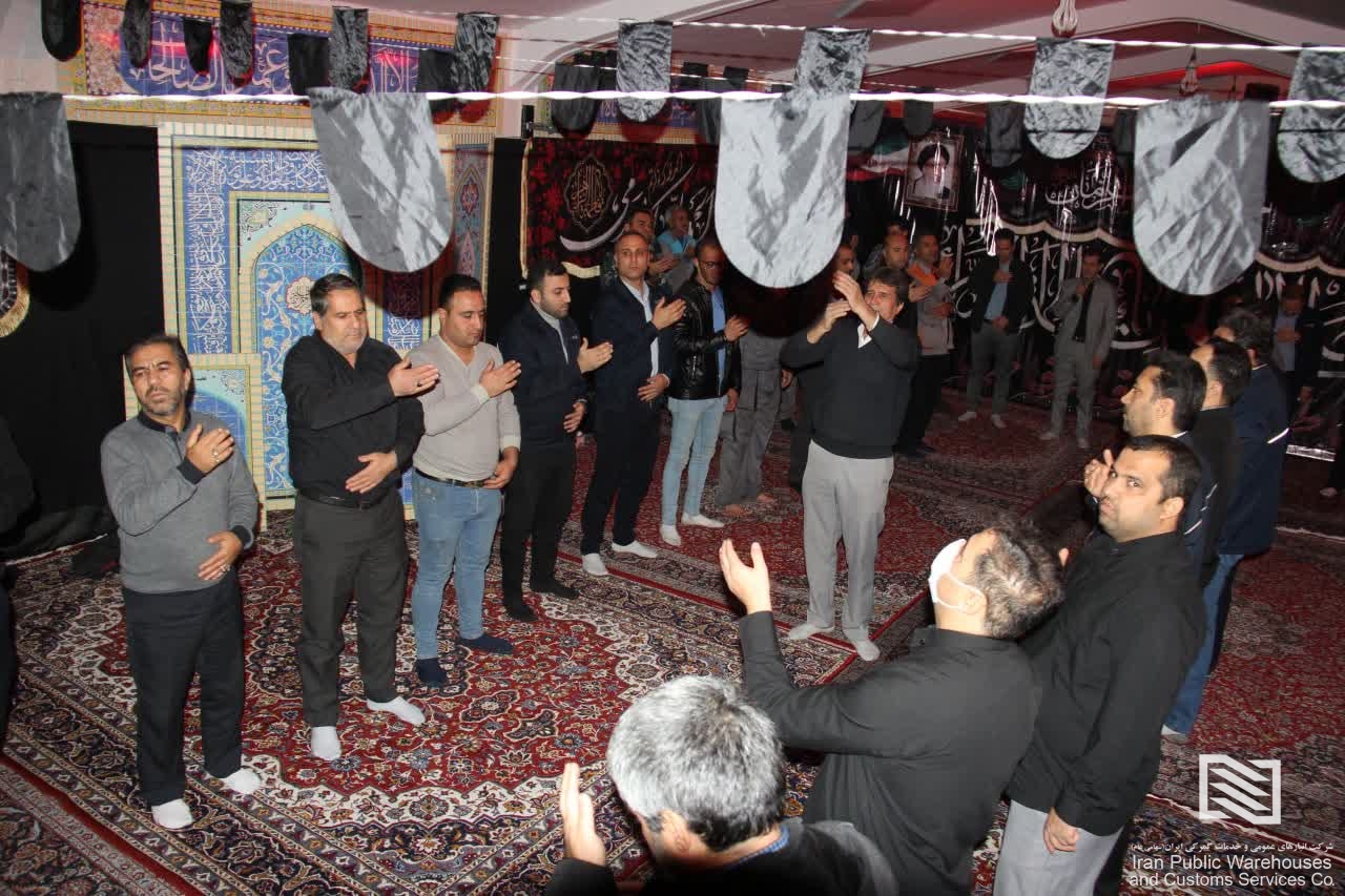 مراسم عزاداری شهادت حضرت زهرا سلام الله علیها در شرکت غرب 2