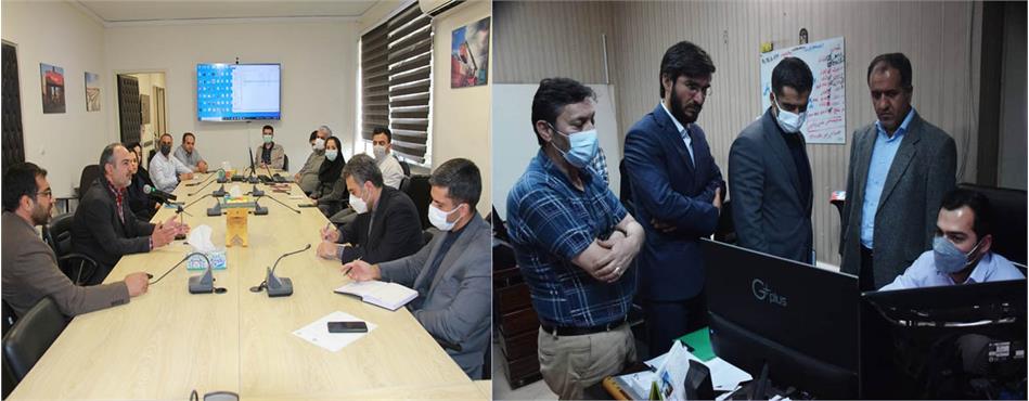 حضور سرپرست معاونت برنامه‌ریزی و اقتصادی شرکت انبارهای عمومی و خدمات گمرکی ایران در شرکت‌های غرب و تهران