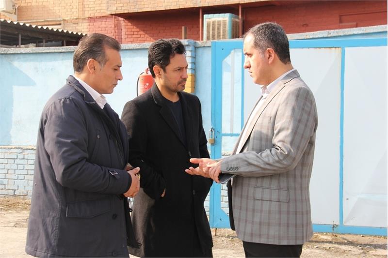 بازدید سرزده معاون برنامه‌ریزی و اقتصادی شرکت انبارهای عمومی و خدمات گمرکی ایران از شرکت‌های غرب، زنجیره طلایی سرعت و ایران‌تیر