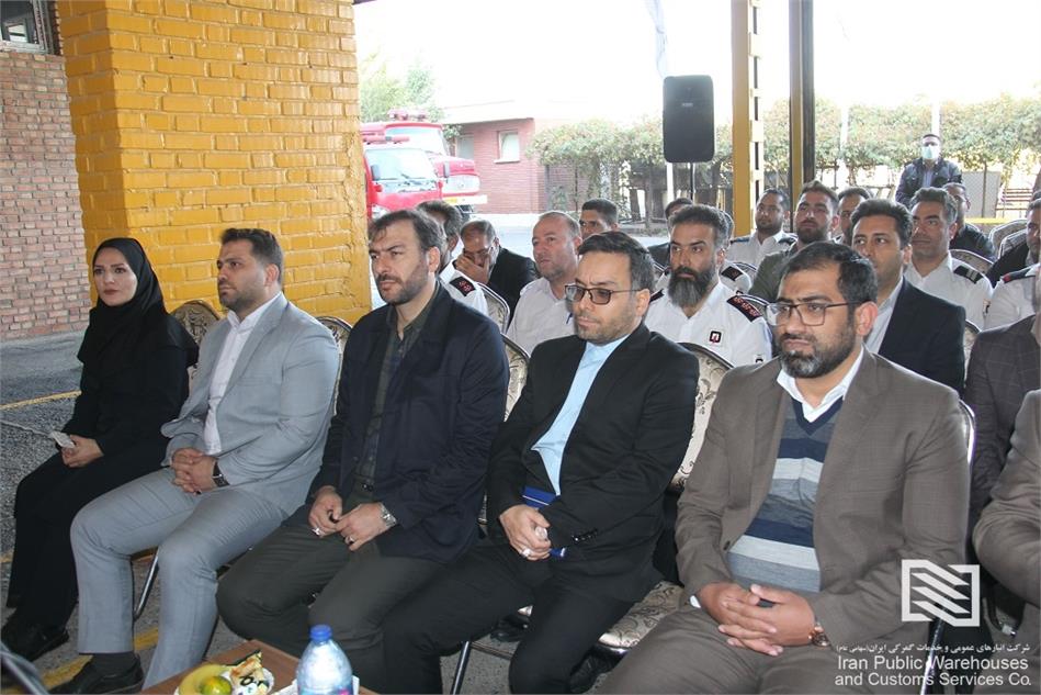 مرکز آموزش آتش نشانی شرکت‌ انبارهای عمومی و خدمات گمرکی ایران افتتاح شد