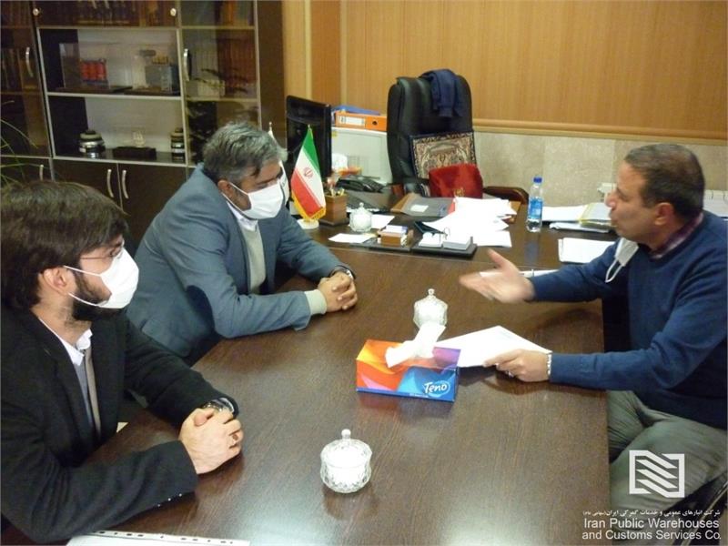 گسترش همکاری میان شرکت انبارهای عمومی و خدمات گمرکی غرب و گمرک استان زنجان