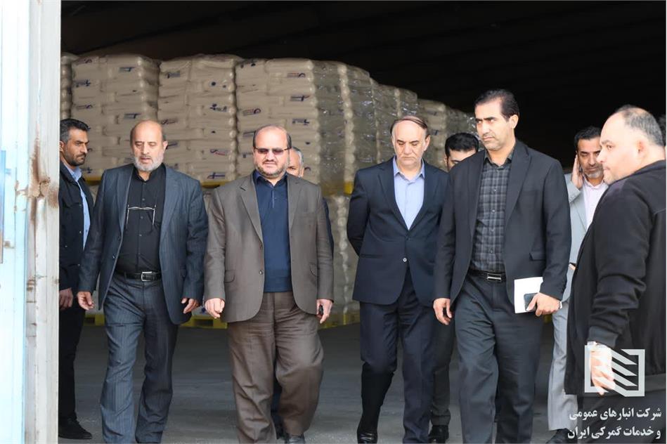 بازدید رییس منطقه ۵ بازرسی کشور و بازرس کل آذربایجان شرقی از انبارهای منطقه ویژه اقتصادی سهلان