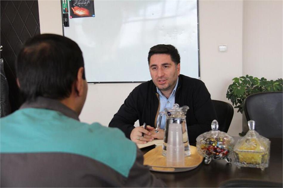 دیدار خصوصی مدیرعامل شرکت انبارهای عمومی و خدمات گمرکی ایران با کارکنان شرکت غرب