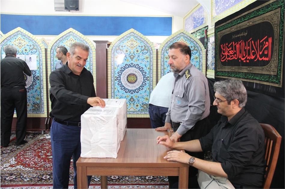 برگزاری انتخابات کمیته انضباط کار شرکت انبارهای عمومی و خدمات گمرکی ایران